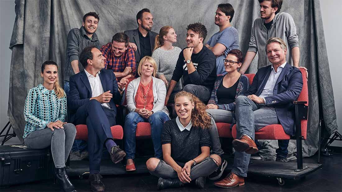 Gruppenbild des KG Media Factory Teams
